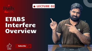 ETABS Interface Overview: A Step-by-Step Guide | Waseem Abbas