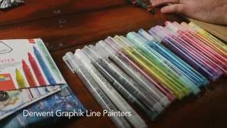 Derwent Graphik Line Painter Pens