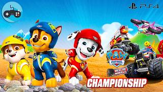 PAW Patrol Rescue Wheels Championship: Chickaletta Cup - PS4 Gameplay | UK English