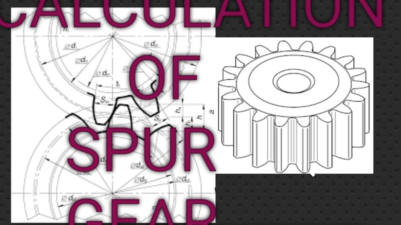 Spur Gear Calculation Tips : The Ultimate Guide to Spur Gear ...