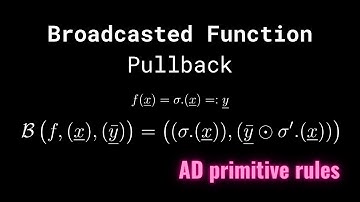Broadcasted Function - Pullback/vJp rule