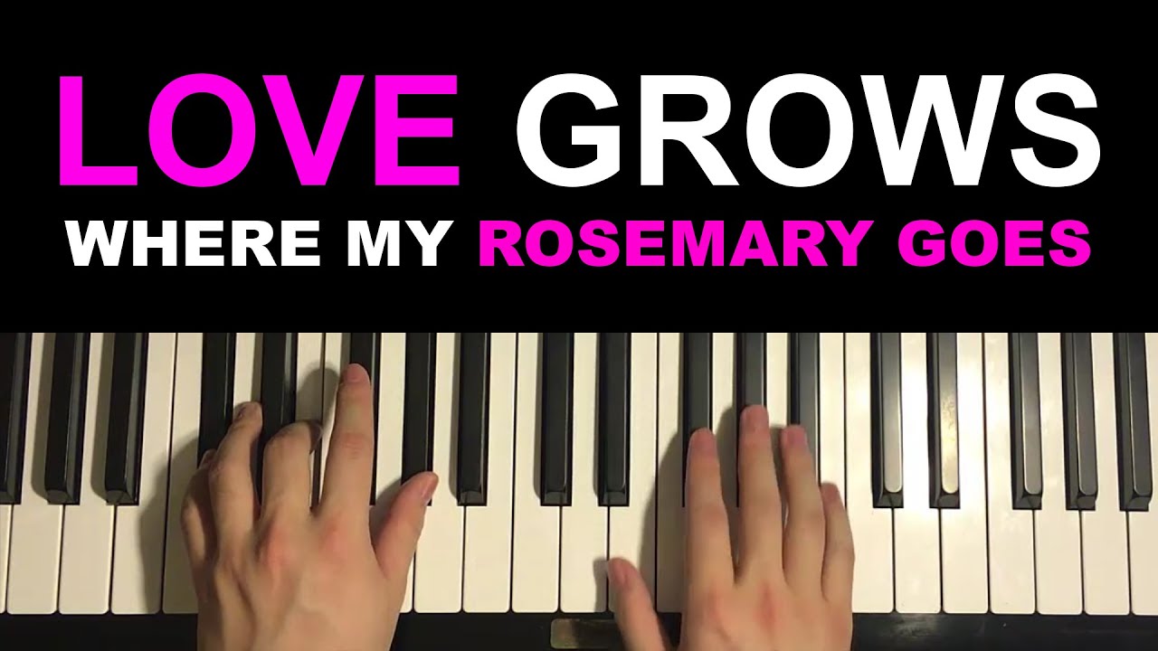 Love Grows (Where My Rosemary Goes) (Piano Tutorial Lesson) Edison