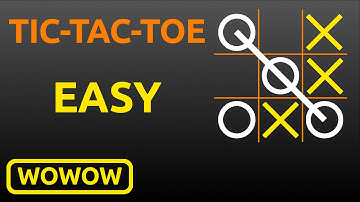 [GameApps] TIC-TAC-TOE: EASY (1st game ever on YouTube!)