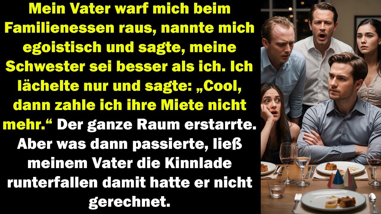 Mein Vater Warf Mich Raus Und Beleidigte Mich – Doch Meine Antwort Ließ Ihn Sprachlos Zurück