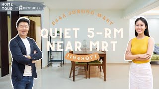 Home Tour | Serene 5-RM Near MRT @ 654A Jurong West