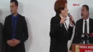 Meral Aksener: Hangi lider tanklarin uzerine cikti biri bana soylesin