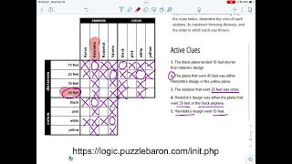 Discrete Math Lesson 3.2: Matrix Logic Puzzles (part 2 of 2)