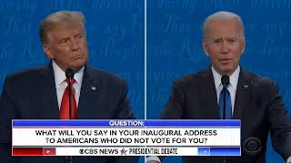 WATCH LIVE: President Donald Trump, former Vice President Joe Biden face-off in final debate