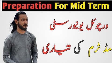 Virtual university of pakistan Midterm Exams 2022 preparation, midterm 2022