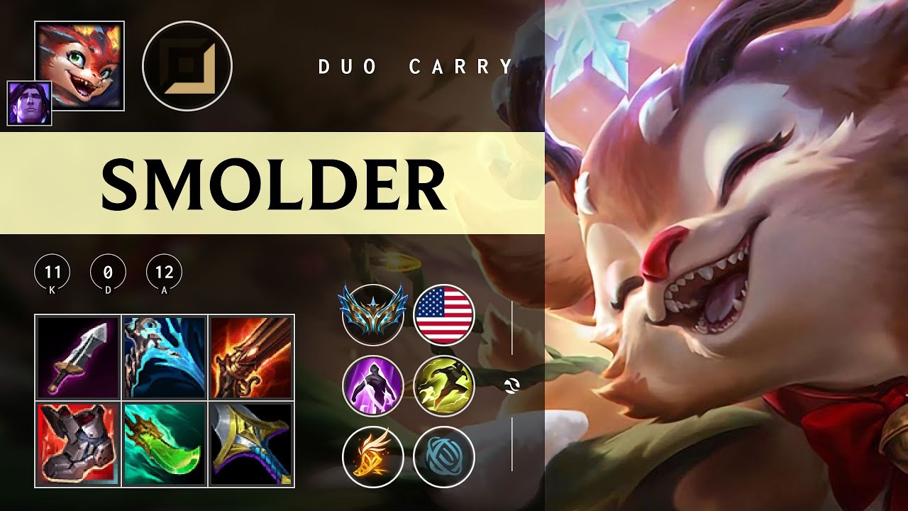 Smolder ADC vs Lucian - NA Challenger Patch 25.24