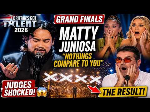 Matty Juniosa Journey to the FINALS on Britains Got Talent 2026