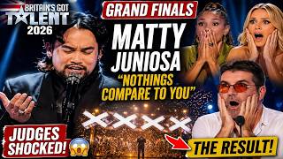 Matty Juniosa Journey to the FINALS on Britains Got Talent 2026
