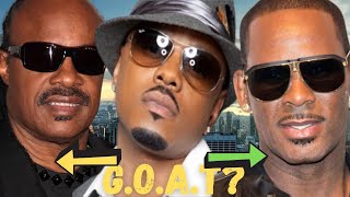 Donnell Jones SHUTS DOWN The Debate On R Kelly Being The R&B GOAT! "R CANT TOUCH Stevie Wonder!"