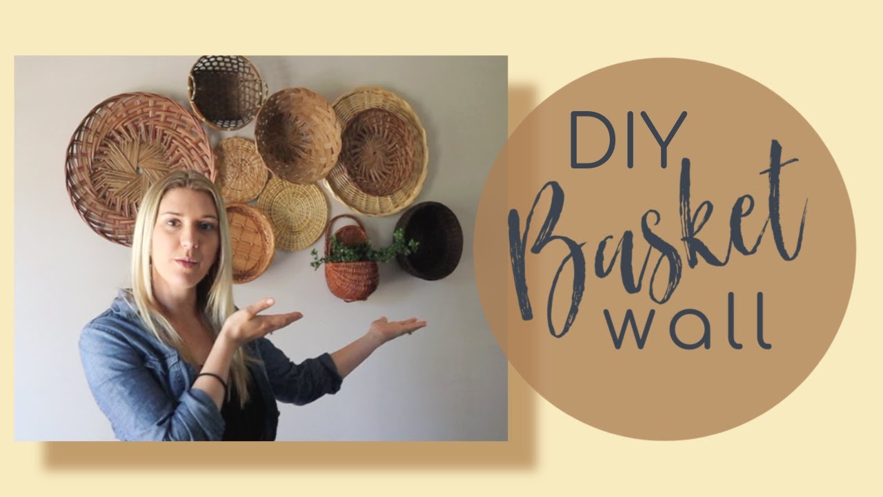 MY DIY BASKET WALL | THRIFTED BASKET WALL | BOHO THEME DECOR | MEGAN HURST