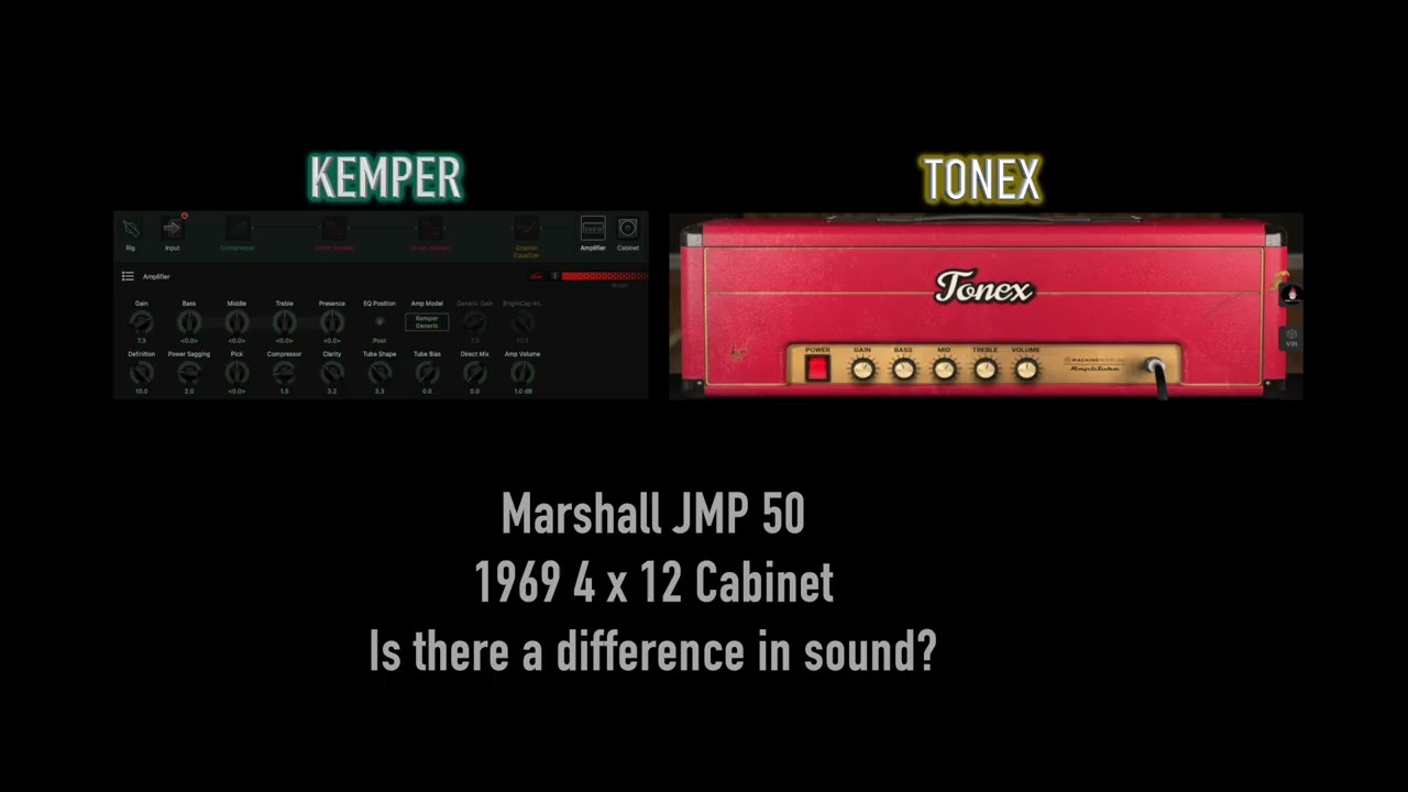 Kemper vs  Tonex  Is There a Difference TONEJUNKIE Profiles Tested! 