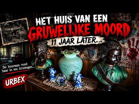 Officiële YouTube-thumbnail: Het huis van een vreselijke moord