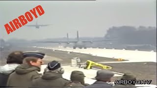 C-160 & C-130 Lands On Highway Airfield