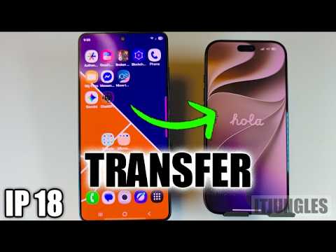 How to Setup and Transfer Everything from Android to iPhone 18/18 Pro