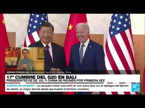 Informe desde Beijing: Xi Jinping y Joe Biden se reunieron por primera vez en Bali • FRANCE 24