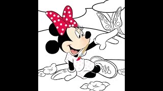 Disney Minnie Mouse Coloring for kids - DeeDoOo World Disney Minnie Mouse Coloring for kids - DeeDoOo World
