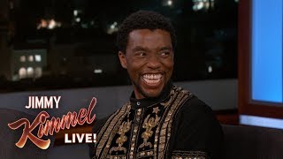Chadwick Boseman on Black Panther