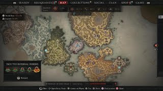 Diablo IV T9 Uber Lilith only 3 Glyphs