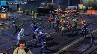 Epic Fail - Crossbones Wrecks Nerds - DD4 Node 3 - MARVEL Strike Force - MSF