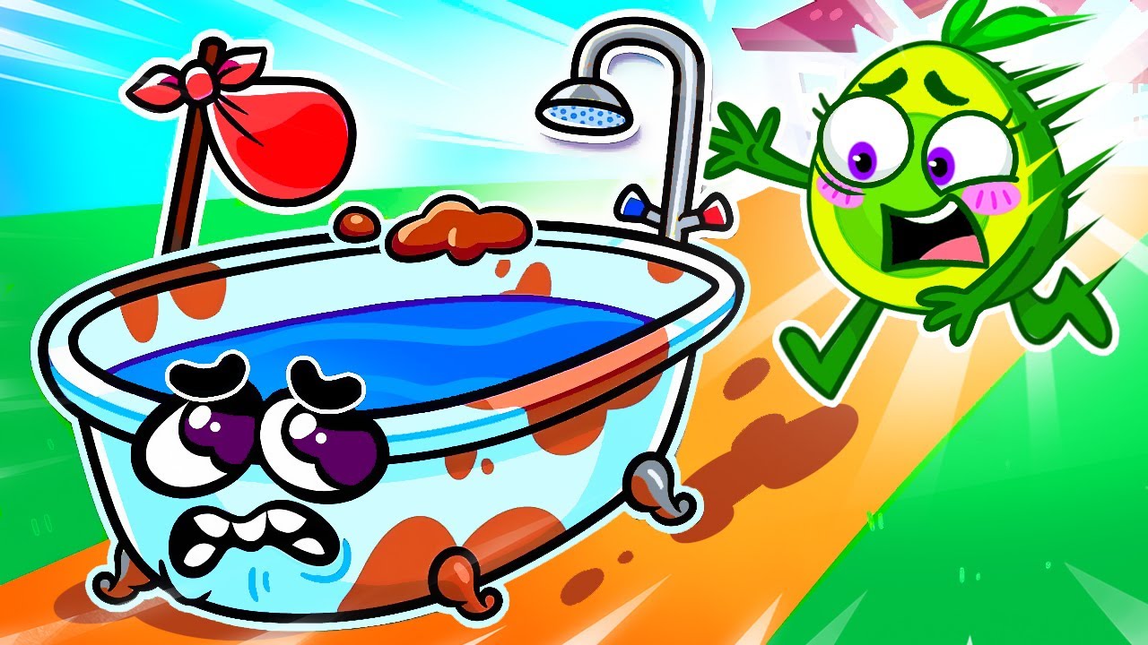 Bubble Bath Song | Row the Bathtub Boat | Nursery Rhymes & Kids Songs | VocaVoca Berries | New Ep