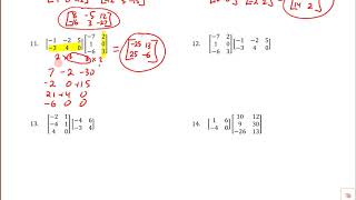 PRACTICE TEST- Unit 3: Matrices