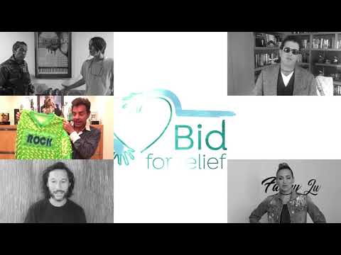 Bid for Relief – Grandes personalidades se suman a la causa