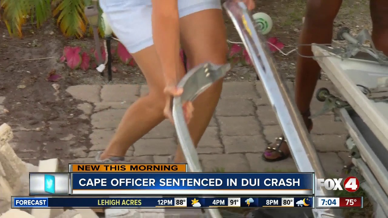Cape Coral officer sentenced for DUI - YouTube
