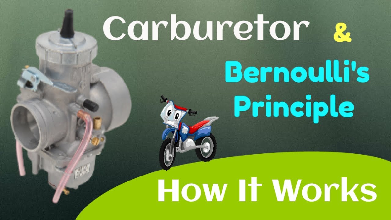 Carburetor Working Bernoulli's Principle Tamil YouTube