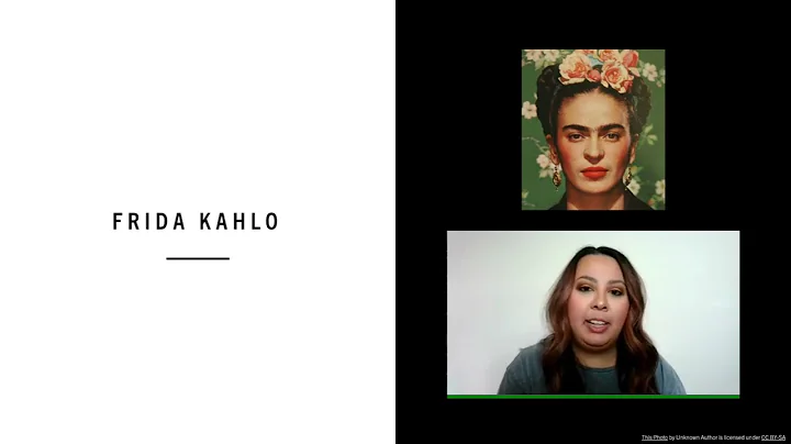 April Schaefer Oral Presentation Frida Kahlo