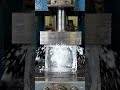 Hydraulic Press vs Ice Block ❄️💥 | Instant Crush Satisfying Video#HydraulicPress#IceCrush#shorts