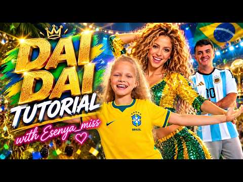 DAI DAI SHAKIRA DANCE TREND 💃 Original Choreography Tutorial | Easy Step by Step