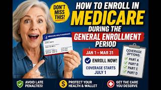 How to enroll in Medicare during the General Enrollment Period