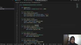 Unit Testing Program BankAccount Menggunakan Python - Latihan 01.5
