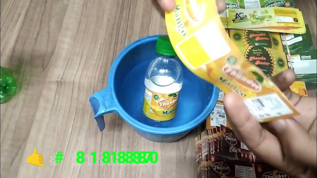 company jaise label kaise banaye soft drink label sticker complete