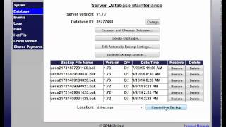 How to do a Manual Backup