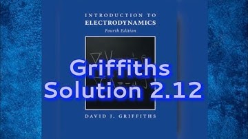 Griffith Electrodynamics Solution 2.12: Electric Field Inside Solid Sphere