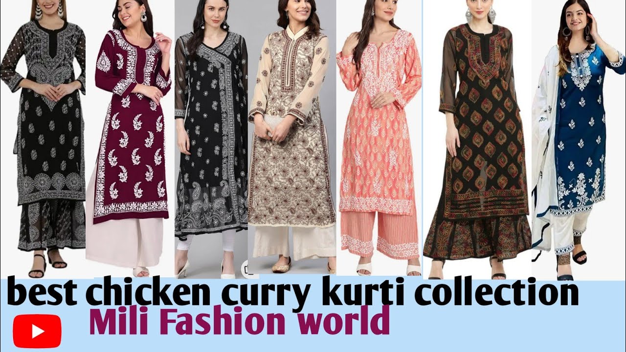 best lucknowi chikankari dress kurta design#stylish Lucknow chikankari#Lucknow chikankari