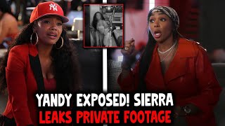 Yandy vs Sierra EXPLODES! Fight Breaks Out Over Private Video Drama! | LHHATL S13B