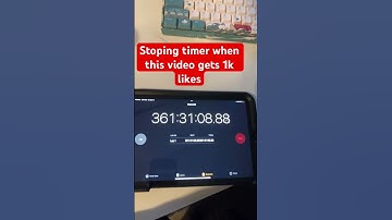 Stoping timer when this video gets 1k likes #shorts #likes #clock #1ksubscribers