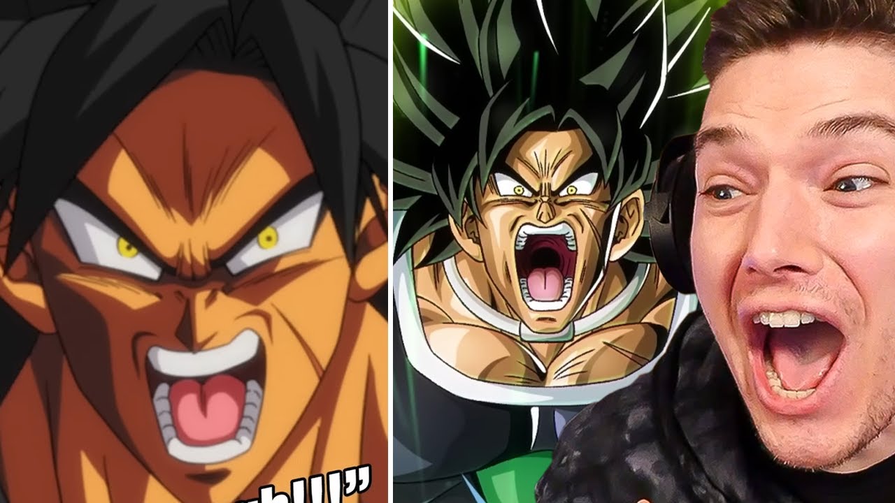 NEW LR Wrathful Broly Super Attack Reaction on Dokkan Battle!