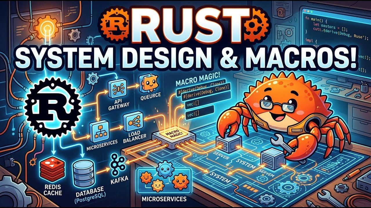 Rust System Design & Macros in Bangla with @rejwar - YouTube