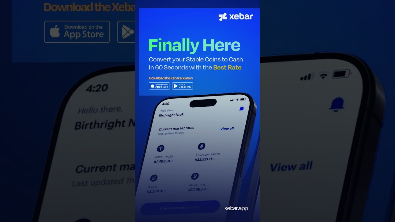 Finally Here Convert USDT, UDSC and Many More To Naira 