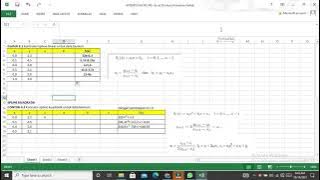 Pembuktian Interpolasi Spline Menggunakan Excel