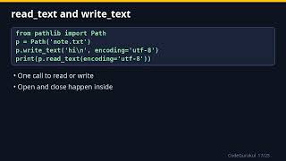 Details Python for Beginners Ep 9 - Files: open, read, write, with | CodeGurukul Update
