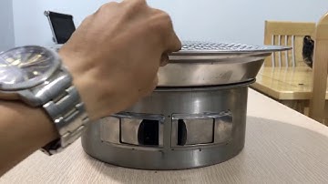 bếp nướng than hoa ngoài trời