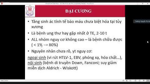 Taác dụng phụ hóa chất bạch cầu cấp trẻ em năm 2024